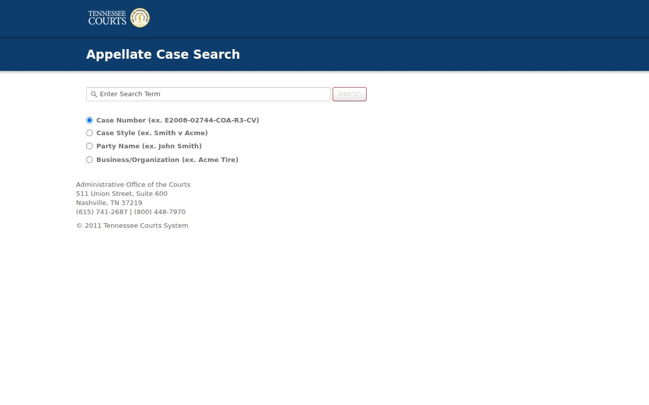 Lake County criminal court cases Tennessee appellate search