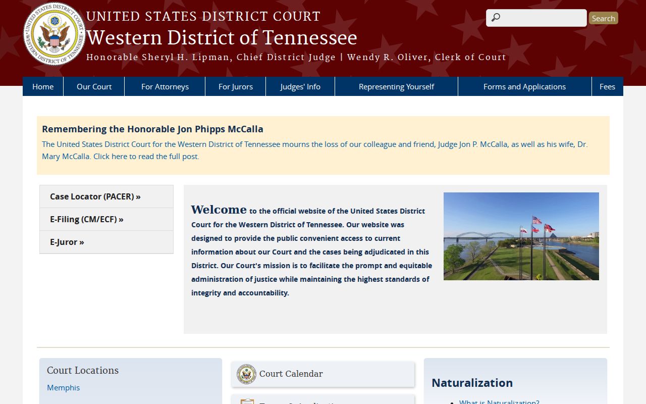Lake County criminal court cases Western District federal court